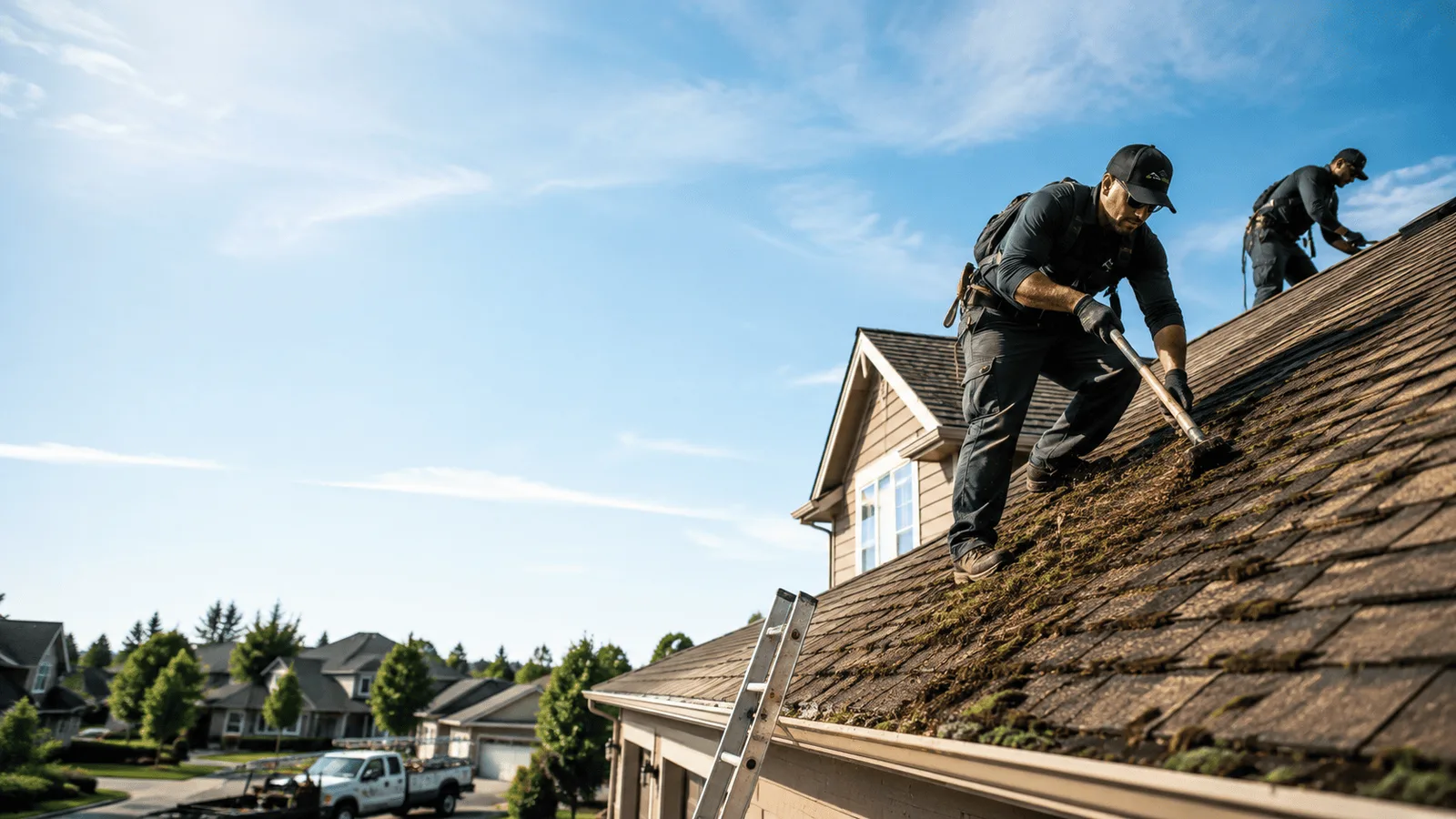 Roof Moss Removal in Pender, NE near me